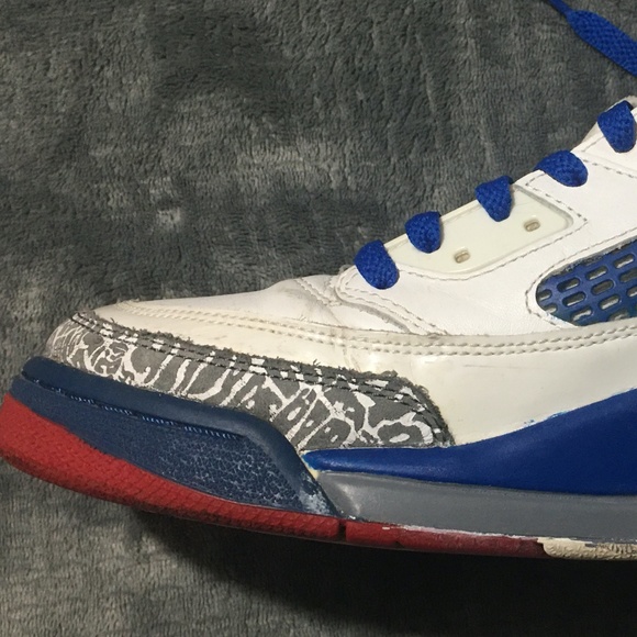 Jordan Spizike CUSTOM True Blues Size 11.5 - Picture 5 of 12